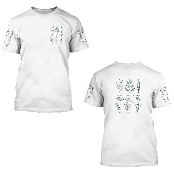 Discover Herb Garden 3D T Shirts
