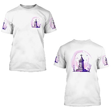 Discover Gravestone 3D T Shirts