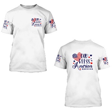 Discover God Bless America 3D T Shirts