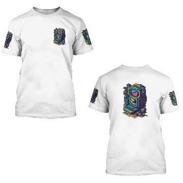 Discover Super Computer Abstract 3D T Shirts