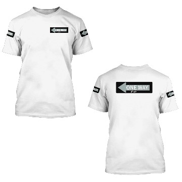 Discover Raiders Oneway Print 3D T Shirts (W)