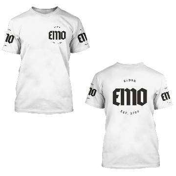 Discover Elder Emo Since 2000 3D T Shirts