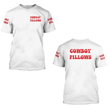 Discover Cowboy Pillows 3D T Shirts