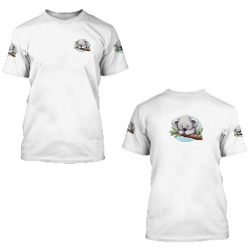 Discover Official Sleep 3D T Shirts Koala Bear