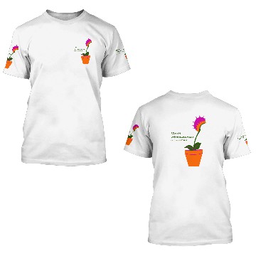 Discover Venus flytrap, an endangered species 3D T Shirts