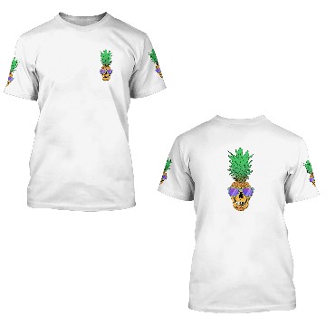 Discover Pineapple Skull 3D T Shirts
