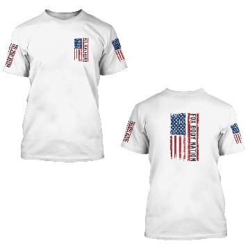 Discover Foxbody American Flag Stang Muscle Car 3D T Shirts