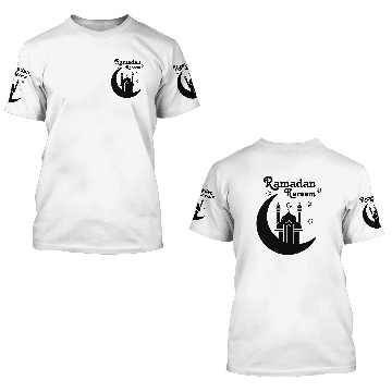 Discover Ramadan Kareem mosque 3D T Shirts