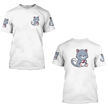 Discover Cat Sweet Potato 3D T Shirts