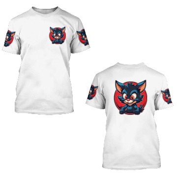 Discover Super Cute Tasmanian Devil 3D T Shirts