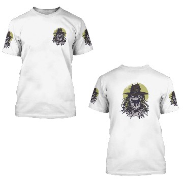 Discover Creepy Scarecrow 3D T Shirts