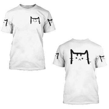 Discover Sad Cat 3D T Shirts