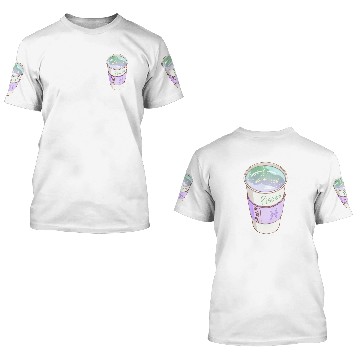 Discover Pisces Takeaway Coffee 3D T Shirts