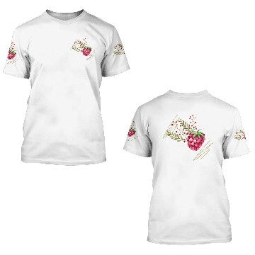 Discover Raspberry Amazing 3D T Shirts