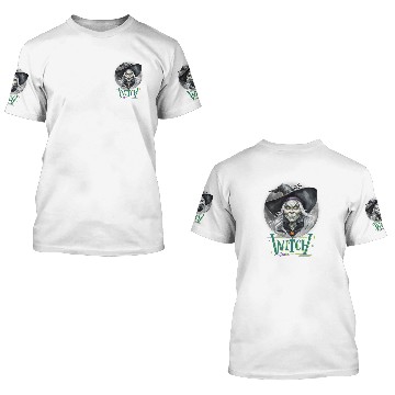 Discover Halloween Witch 3D T Shirts