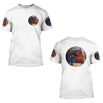 Discover Black Magic Apprentice - Surreal painting 3D T Shirts