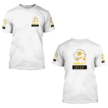 Discover golden fried egg 3D T Shirts