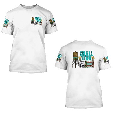 Discover Small Town Mimi 3D T Shirts