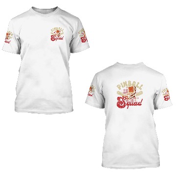 Discover Pinball Squad 3D T Shirts