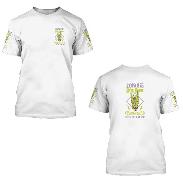 Discover Zombie Rock´n Roll Horror Rock Headbanging RocK 3D T Shirts