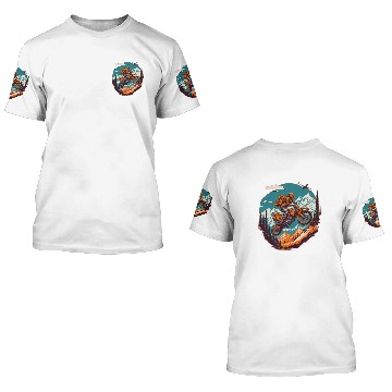 Discover Mountain Motorcycle 3D T Shirts: Adventure Awaits!