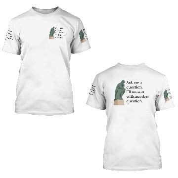 Discover I'll Answer With Another Question - Philosophy 3D T Shirts