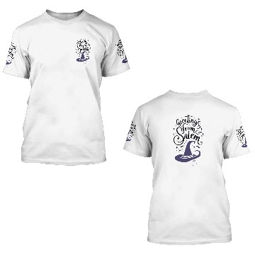 Discover Greetings from Salem Massachusetts 3D T Shirts