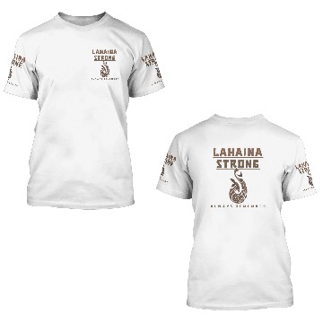 Discover Lahaina Strong: Traditional Fish Hook 3D 3D T Shirts