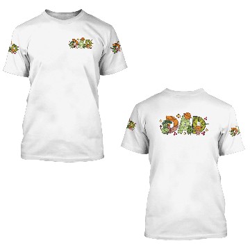 Discover Zelda Dad Father Day Korok Zelda Plant 3D T Shirts