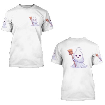 Discover Funny Halloween Ghost Malone 3D T Shirts