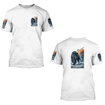 Discover Wild Black Panther 3D T Shirts