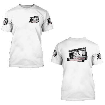 Discover VHS Tape Design 3D T Shirts