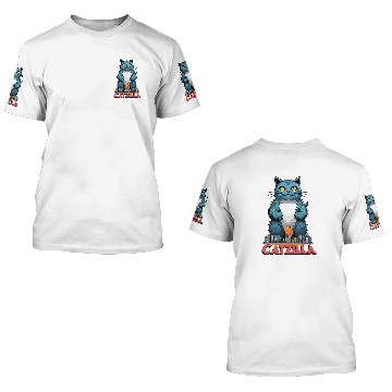 Discover Catzilla 3D T Shirts