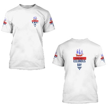 Discover Celebration Explore Columbus Day 3D T Shirts