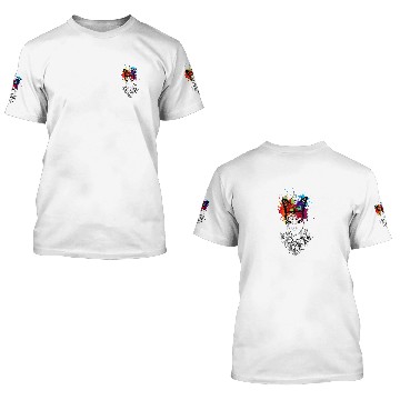 Discover Colourful Butterfly 3D T Shirts