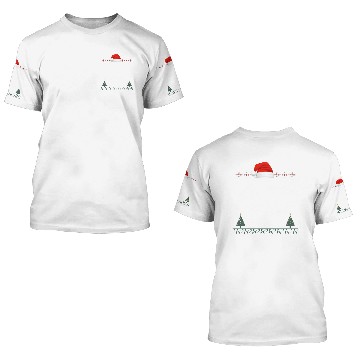 Discover forced family fun .christmas funny 3D T Shirts