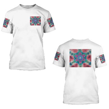 Discover Pink Starburst 3D T Shirts