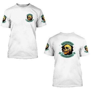 Discover Gilded Skull Hellraiser Adventure 3D T Shirts