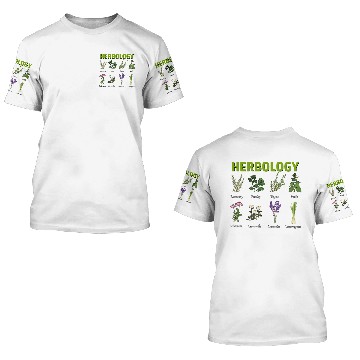 Discover Herbology Herb Garden 3D T Shirts