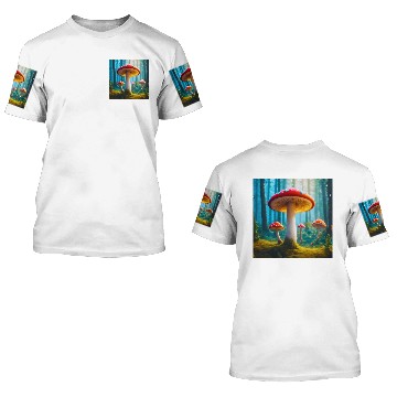 Discover Mellow Mushroom 3D T Shirts