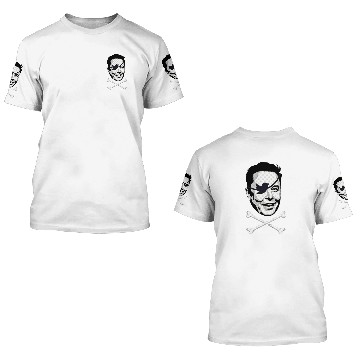 Discover NO ELON! Round anti-Elon Musk sticker 3D T Shirts