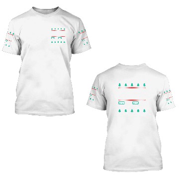 Discover Christmas Spirit Activated! Christmas Gamer 3D T Shirts