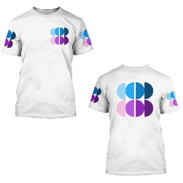 Discover Blueberry Mirage 3D T Shirts