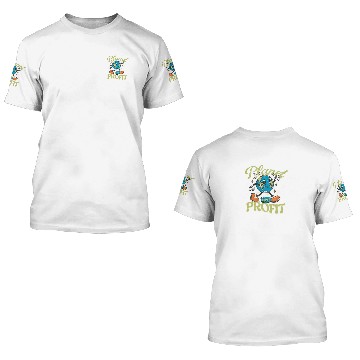 Discover Planet over Profit Climate Change & Global Warming 3D T Shirts