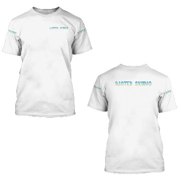 Discover Water Skiing It's Cheaper That Going At The Salon 3D T Shirts