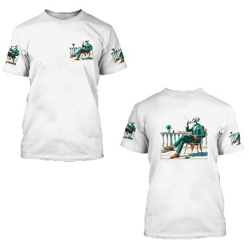 Discover Preppy skeleton 3D T Shirts