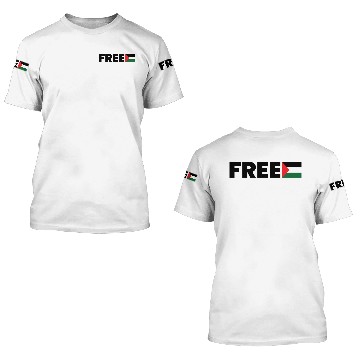 Discover Free Palestine 3D T Shirts
