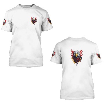 Discover Eagle 3D T Shirts: Take your look to the sky