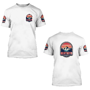 Discover Beartooth Highway US 212 3D T Shirts