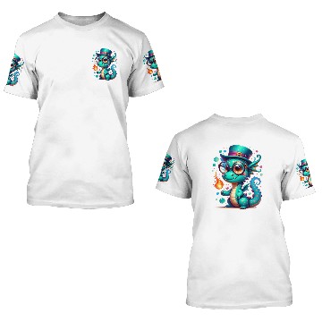 Discover Gentleman Draco Whimsy 3D T Shirts
